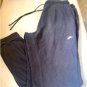 Men’s Nike Sweatpants Joggers size Medium charcoal grey